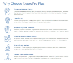 Tabletas para la salud de las mitocondrias NeuroPro Plus